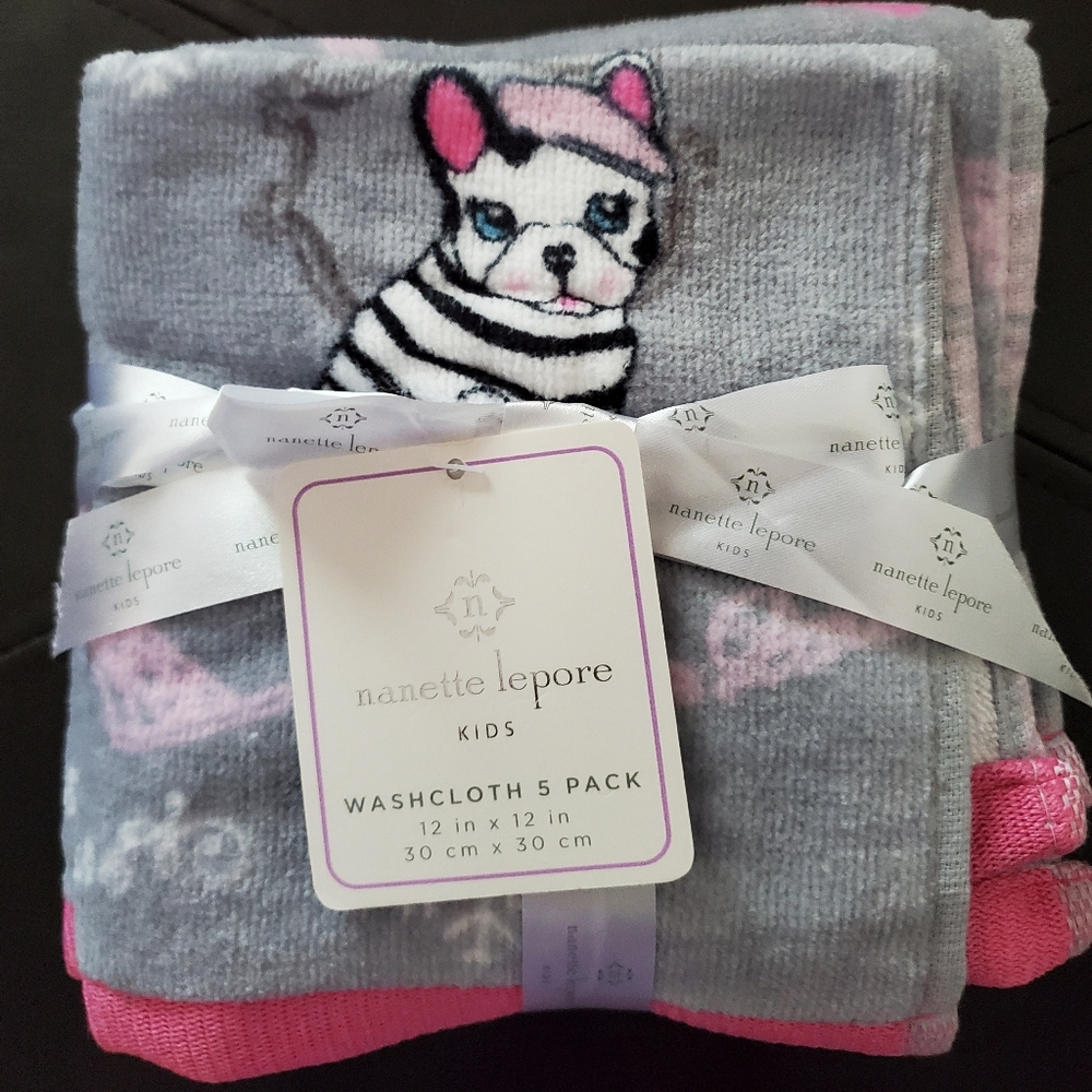 Nanette Lepore Kids Washcloths